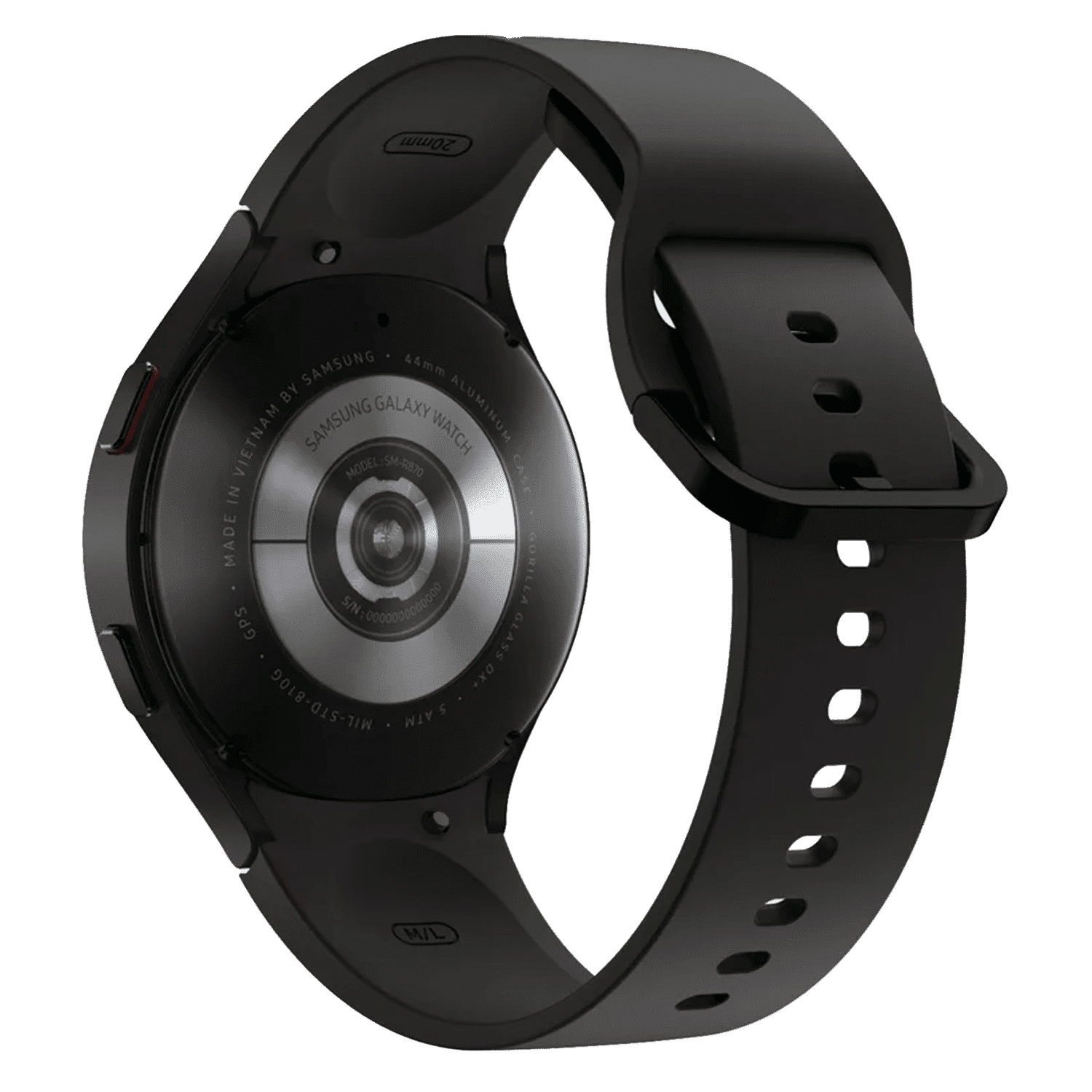 Samsung Galaxy Watch 4 Aluminum Smartwatch 44MM Bluetooth Black – Image 3