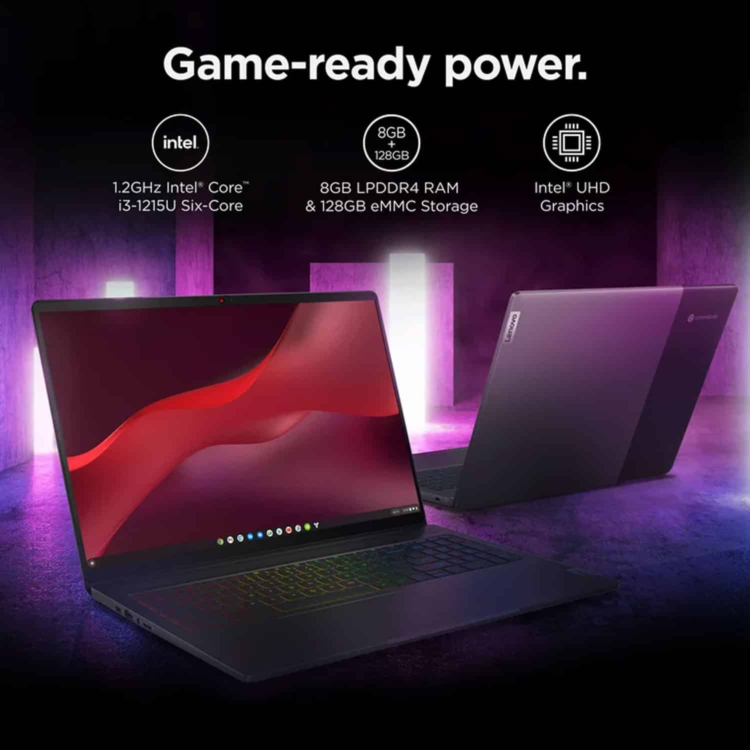 Lenovo Ideapad Gaming Chromebook 16.0 WQXGA 2.5K IPS Display – Image 4