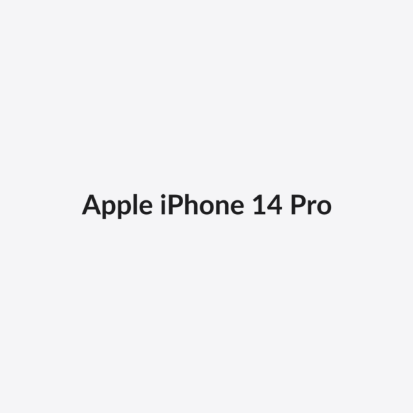 Apple iPhone 14 Pro