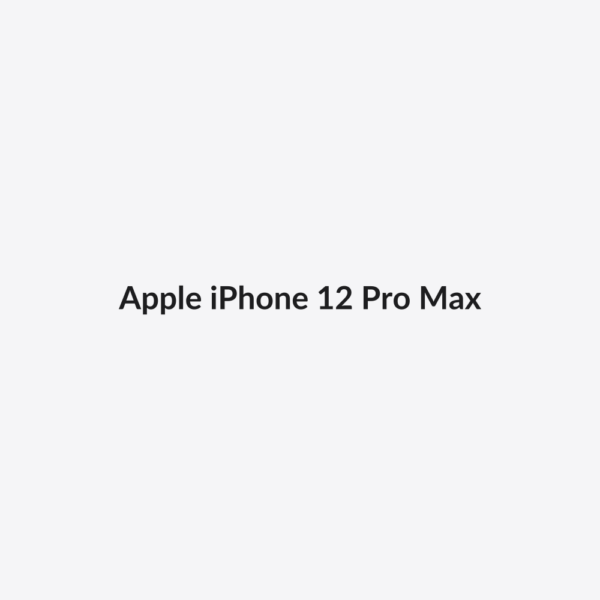 Apple iPhone 12 Pro Max